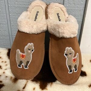 Soludos Camel Slippers size 8